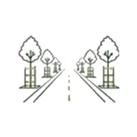 Concrete roads icon